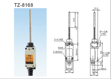 TZ-8168 τείνετε το Dustproof σχέδιο τύπων κορδελλών χάλυβα ανοίξεων διακοπτών ορίου