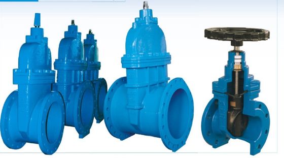 2 Handwheel ίντσας μαλακό καθισμένο DN50-600 μέγεθος βαλβίδων πυλών χυτοσιδήρου για το νερό