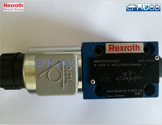 Αρχική μ-3SED Rexroth σωληνοειδών βαλβίδα καθισμάτων βαλβίδων κατευθυντική με την ώθηση σωληνοειδών