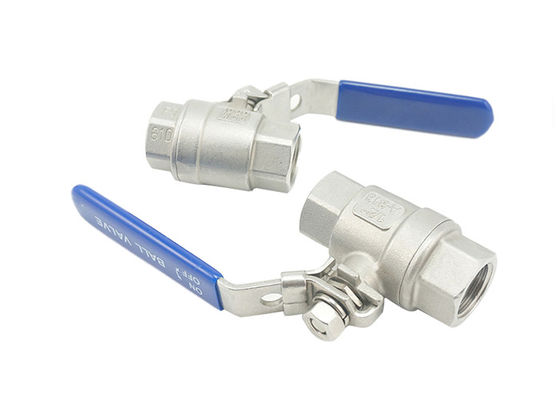 Υδραυλική βαλβίδα σφαιρών νημάτων BSP SS βαλβίδων σφαιρών ανοξείδωτου νερού Cf8m1000wog Kitz