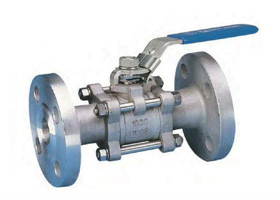 3 βαλμένη φλάντζα PC τελών περασμένη κλωστή ανοξείδωτο σφαιρών βαλβίδα σφαιρών βαλβίδων συμπιεζόμενη δί ελατηρίου