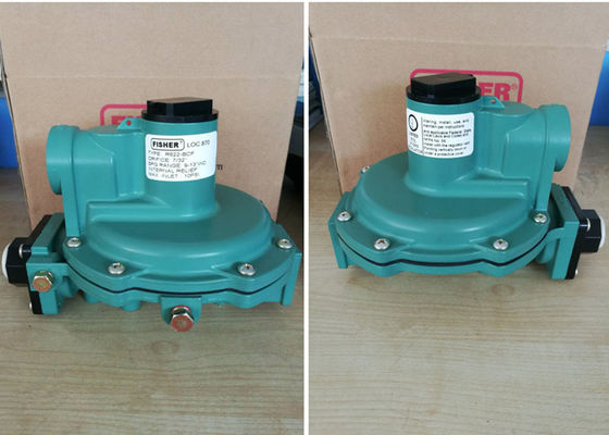 Βιομηχανική βαλβίδα ελέγχου του Emerson Φίσερ ρυθμιστών αερίου του Φίσερ χαμηλής πίεσης