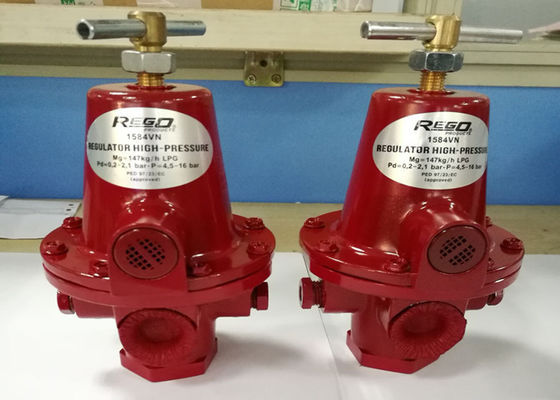 Rego 1584 πρότυπη 1$η σκηνικού προπανίου πίεσης σειρά ανοίξεων ρυθμιστών προαιρετική για το με γκάζι καυστήρα LPG