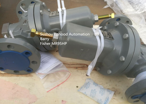 Βαλβίδα αερίου του Φίσερ 95 πρότυπος ρυθμιστής τελών φλαντζών ρυθμιστών αερίου MR95HP πρότυπος για τις βαλμένους φωτιά θερμάστρες και τους λέβητες